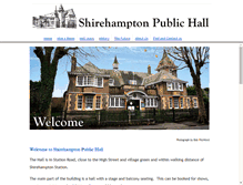 Tablet Screenshot of hall.shire.org.uk